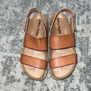 Dirty Laundry platform sandal